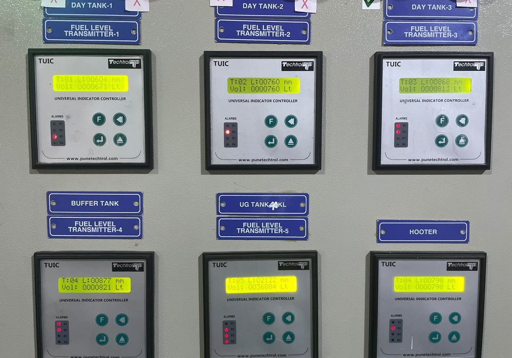 Relay and metering panel