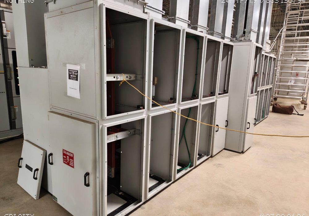 Panel enclosures under assembly