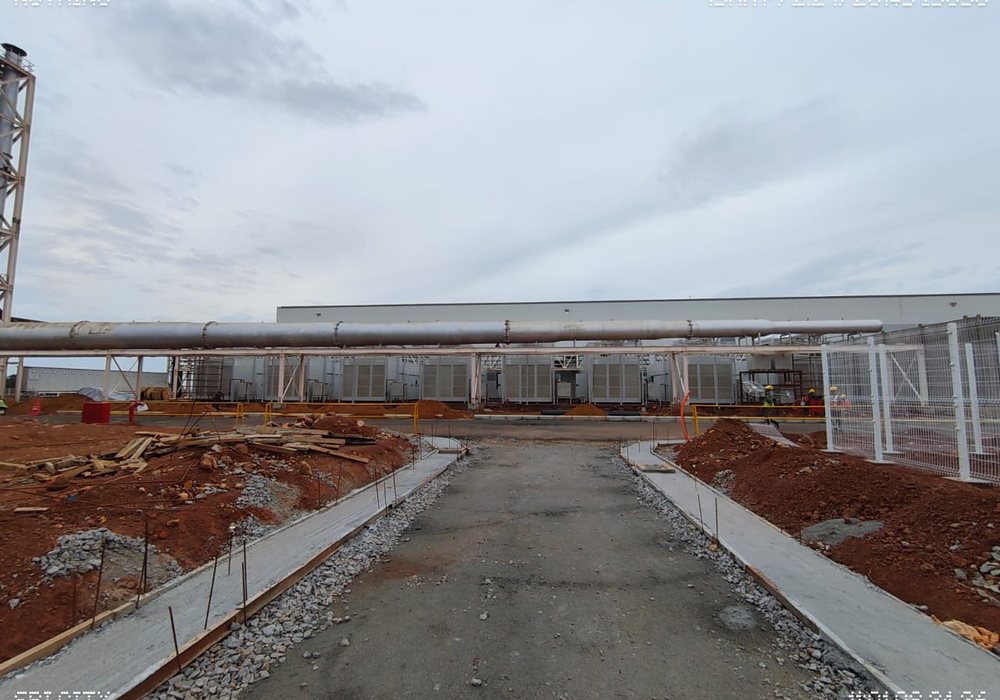 Completed plant site overview