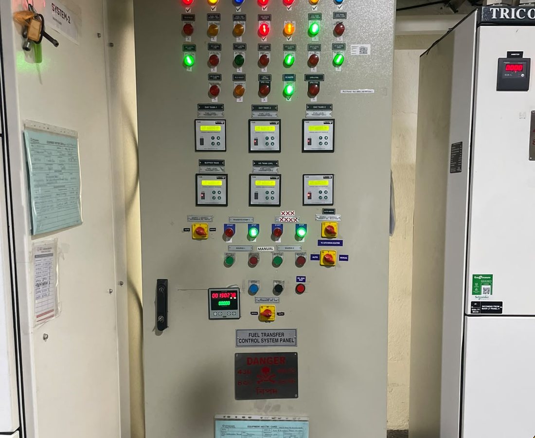 Industrial automation control panel