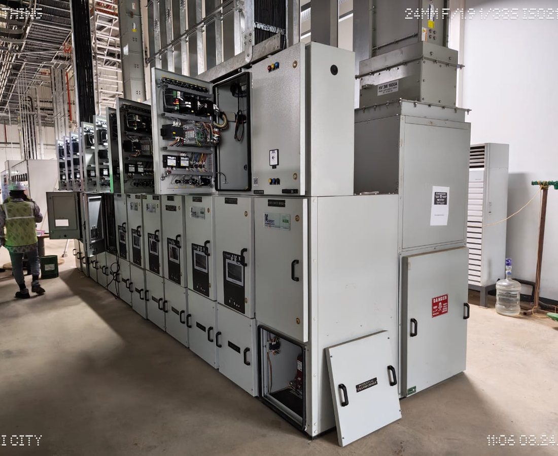 HT switchgear lineup