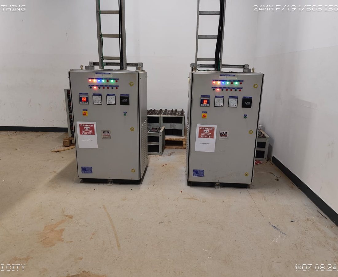 Motor control centre commissioning